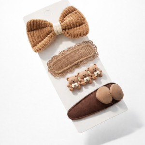 Spinki do włosów dla dziewczynki boho