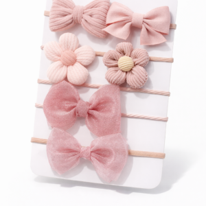 Zestaw ozdobnych gumek do włosów