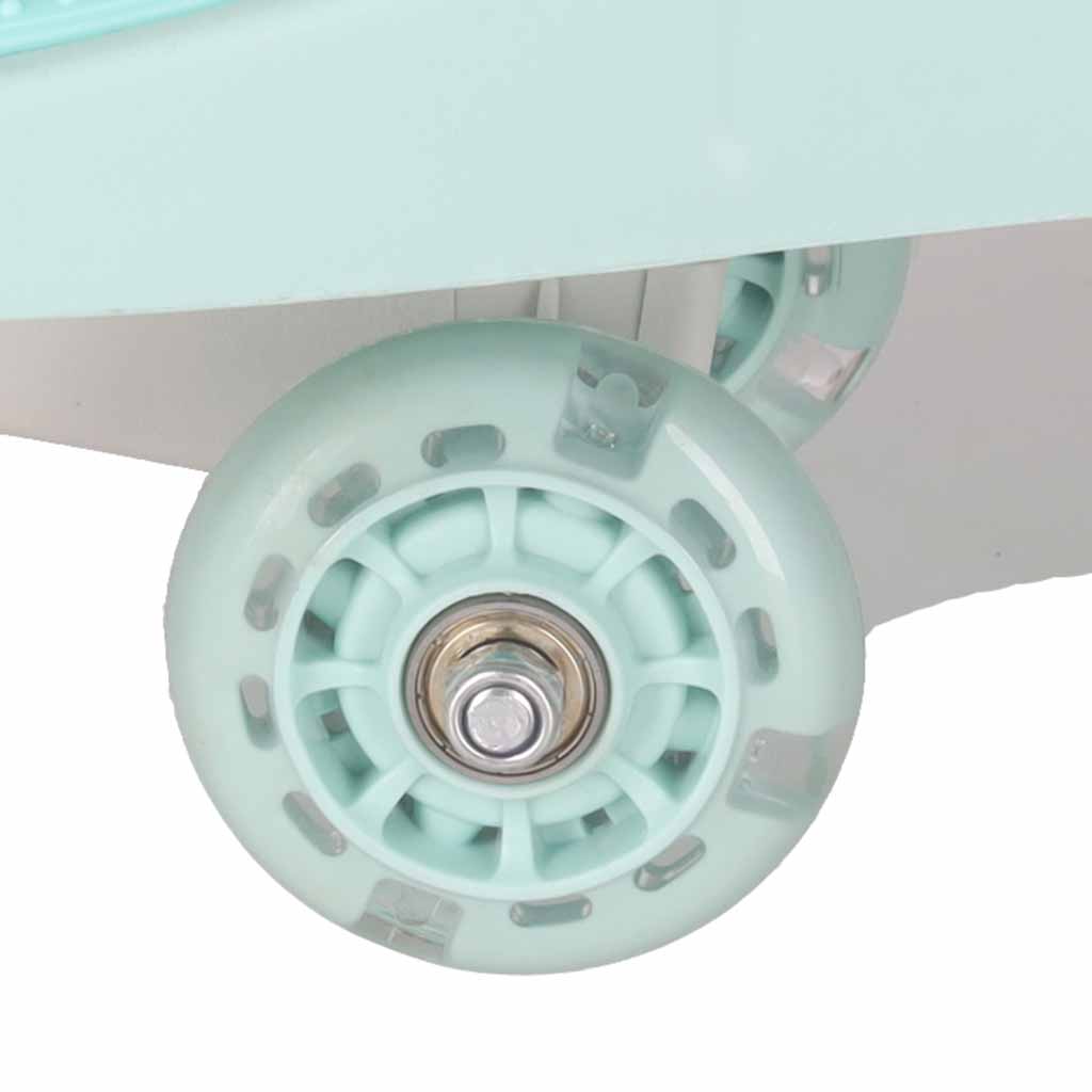 JEŹDZIK GRAWITACYJNY LED SWING FIX ŚWIECĄCE KOŁA MIĘTOWY - obrazek 11